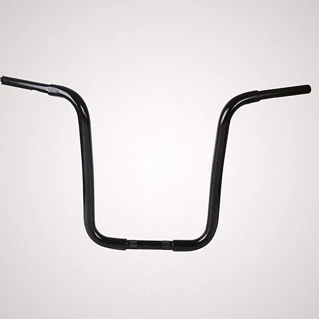 14" Rise 1-1/4" Black Ape Handlebar Handle Bar (Iron), simple installation
