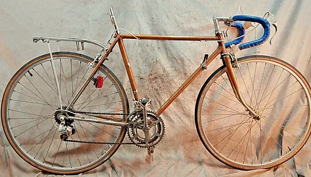 1972 Raleigh Super Course Road Bike 55cm Medium 531 Reynolds Chromoly Steel 27"!