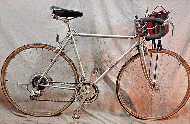 1974 Univega Viva Sport Touring Road Bike 54cm Small Steel Lugged Chromoly Steel