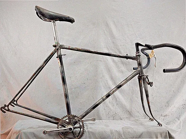 1979 Campagnolo Dropout Road Bike Frame 58cm Large Chromoly Steel Miche Sugino!
