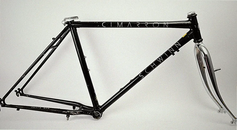 1988 Schwinn Cimmarron Mountain Bike 18" 4130 Chromoly Steel Frame MTB Gravel