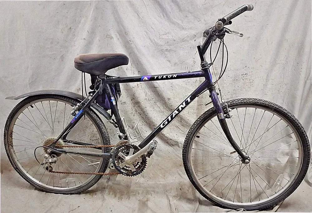 1991 Giant Yukon MTB Bike 19" Large Hardtail Rigid Chromoly Steel Retro Commuter