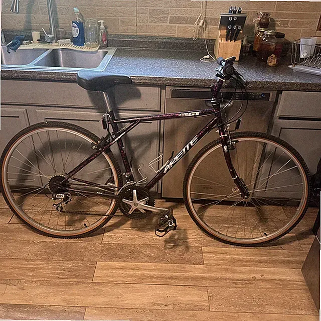 1991 GT Arette Hybrid MTB Bike 26” Mint Condition Chromoly Steel purple