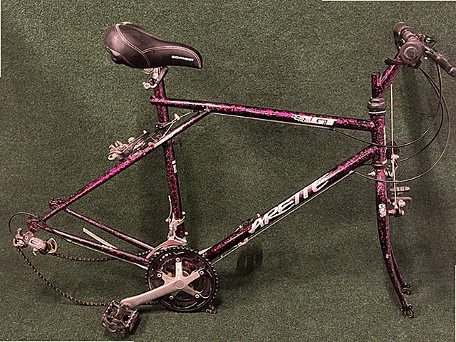 1991 GT Arette Hybrid MTB Bike Frame 20" Large Hardtail Chromoly Steel purple