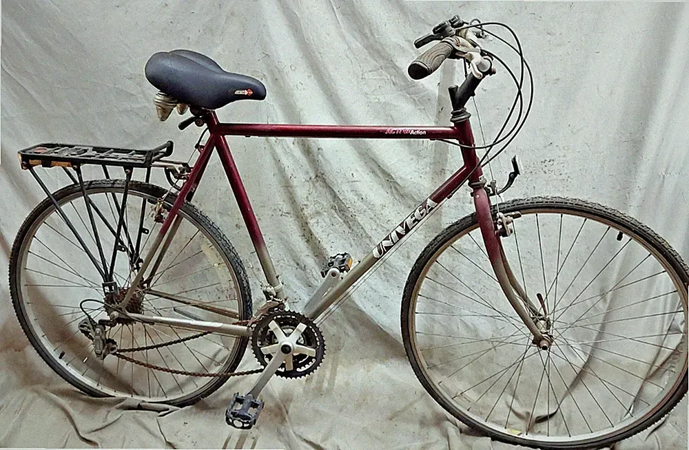1992 Univega Activa Action City Hybrid Bike 23.5" XX-Large Chromoly Steel Rigid~