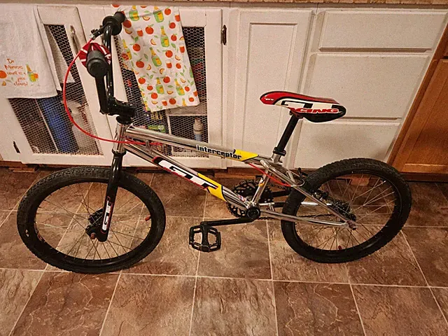2001 Gt Interceptor Bike Bmx Chrome 20" SURVIVOR Mid School Dyno Compe Chromoly