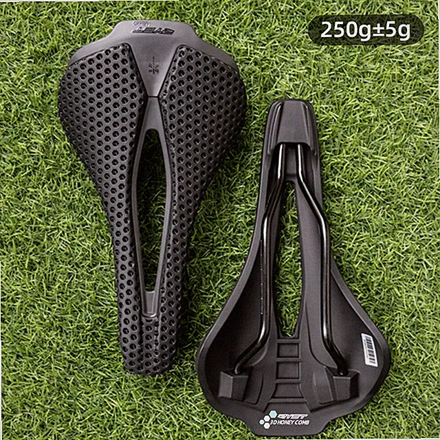 3D Printed 140mm Bicycle Saddle EVA Carbon Saddle Road Mountain Bike Seating
