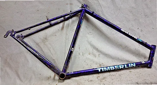 86' Timberlin Ridge Runner MTB Bike FrameSet 21" X-Large Hardtail Chromoly Steel