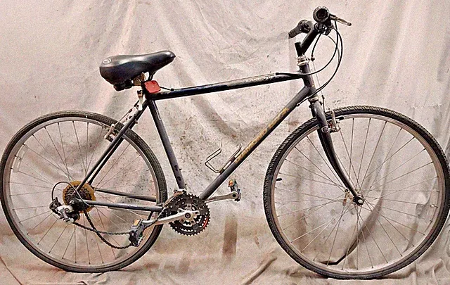 97' Diamondback Lakeside City Hybrid Bike 20" Large Chromoly Steel Cafe Commuter