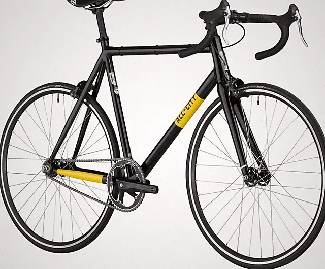 All City Thunderdome Gold Fang Fixed Single Speed 52 cm Warranty