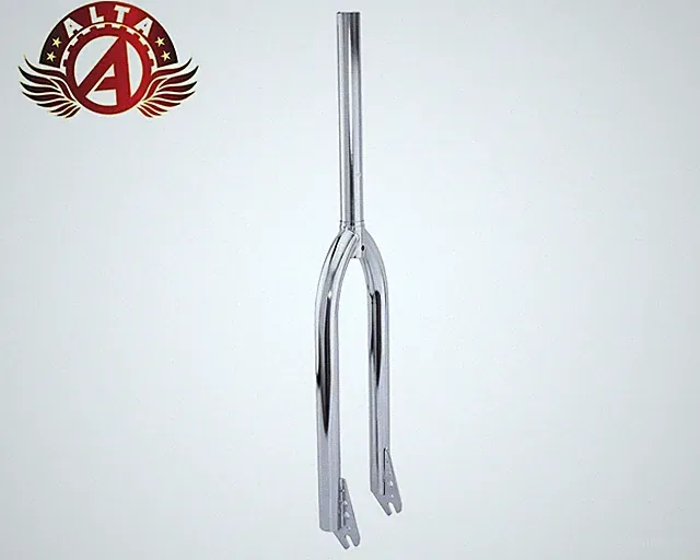 ALTA Bicycle 26" Beach Cruiser Bicycle Fork Steel 1-1/8" Threadless Chrome Steel