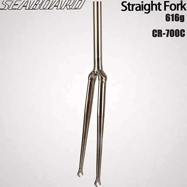 Bicycle Road Hard Fork Chromoly Steel MTB Bike Fork 700*23C 27.5 29er Disc Brake