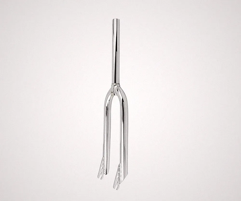 Chromoly Steel Bicycle Ridge Fork 1-1/8" Threadless for 29" Bike Cruiser BMX
