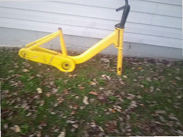 Electric Bike Frame, Forks And Handle Bars