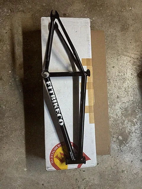 FIT BIKE CO MAX MILLER HIGH LIFE FRAME 21 DUSTY GLOSS BLACK 21 BMX