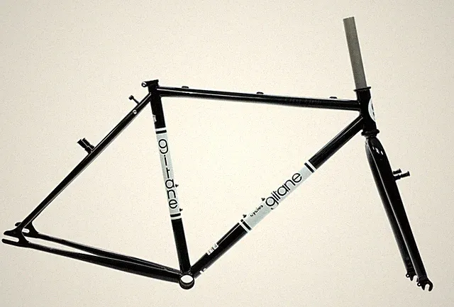 Gitane City Link/Bianchi San Jose Frameset 49cm Black/Wht Single Speed Frame NEW