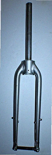 Gravel Road Bike Bladed Fork 700c 11/8" Threadless 305mm Disc Rigid 15mmThruAxle
