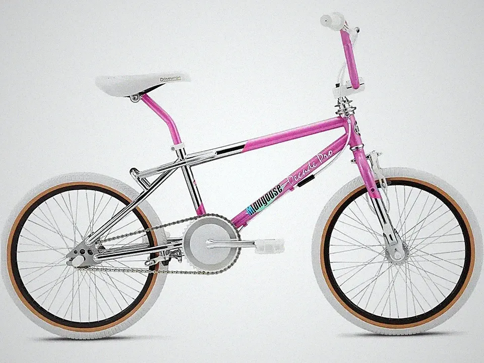 MONGOOSE DECADE PRO FREESTYLE 20" BIKE -PURPLE
