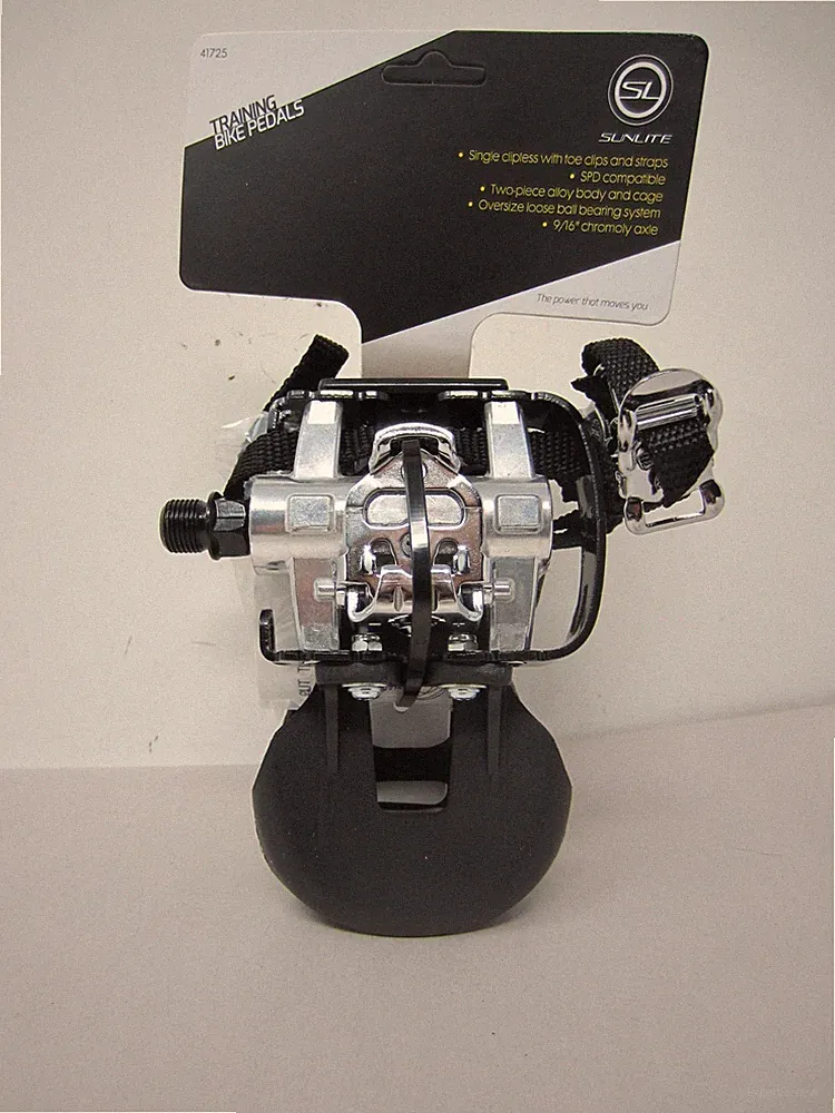 NEW Sunlite SPD Toe Clip Spin Stationary Training Bike Bicycle Pedal 9/16" 41725