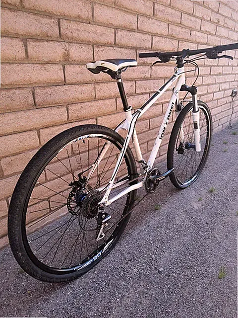 On-One Inbred chromoly DN6 multi speed 29er mountain bike, medium, steel is real