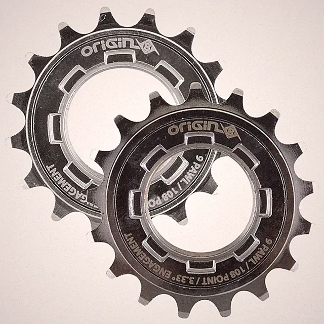 Origin8 Hornet 108 Performance Chrome Freewheels 16T & 17T, CNC Chromoly, 8-Key