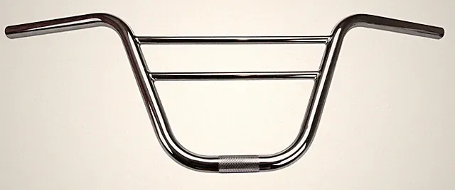 Porkchop BMX Ladder Bars bicycle handlebars - 4130 Chromoly - CHROME *MADE IN