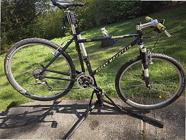 RARE 1997 Rocky Mountain Hammer Race MTB - Hand-Built Canadian Steel