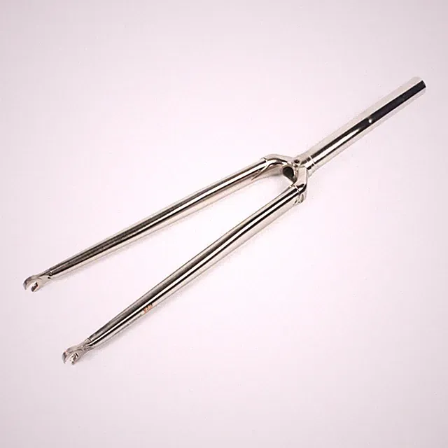 Road Bike Chromoly Steel Tube 400mm 700C Rigid Fork 28.6mm Caliper Brake