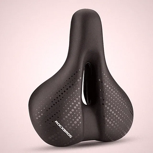 ROCKBROS MTB Road Bicycle Saddle Taillight Cushion Hollow Soft Cycling Bike Seat