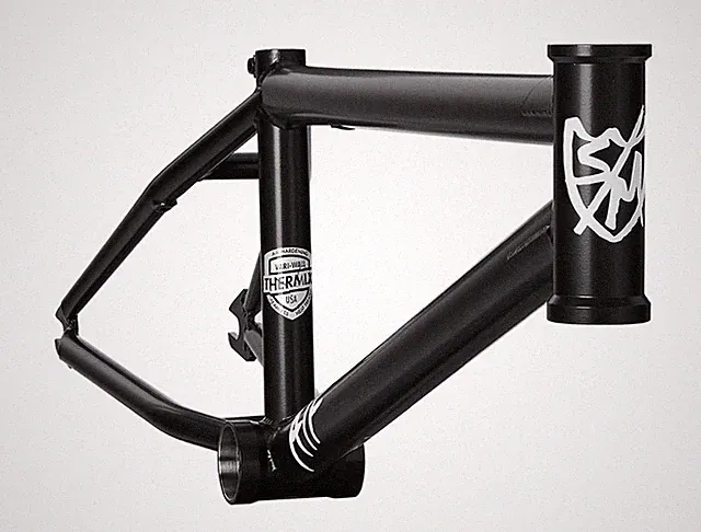 S&M BIKES ATF FRAME 18 INCH FRAME FLAT BLACK 18" BMX BIKE SMALL KIDS USA
