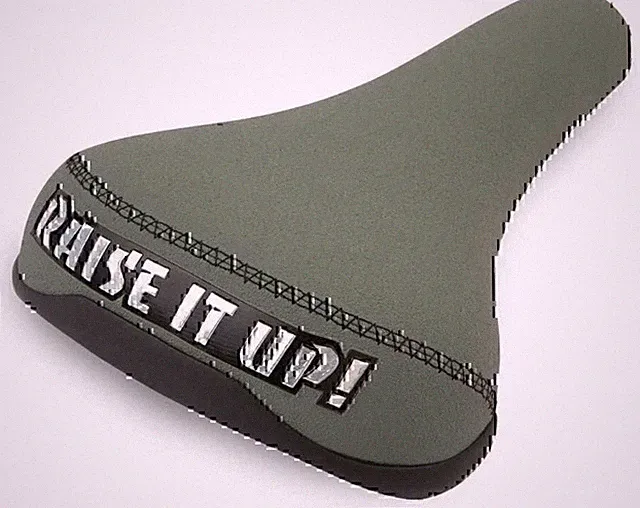 SE Bikes Raise It Up Gray Saddle Bike Seat 50815 4639