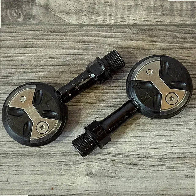 Speedplay Ultra Light Action Chromoly Spindle Road Bike Clipless Pedals Black