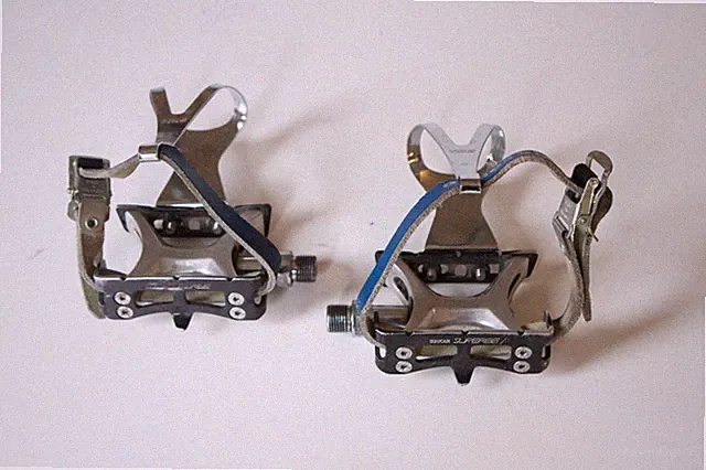 Suntour Superbe Pro Track Pedals NJS 1980s Vintage Keirin Pista Fixed Gear Bike