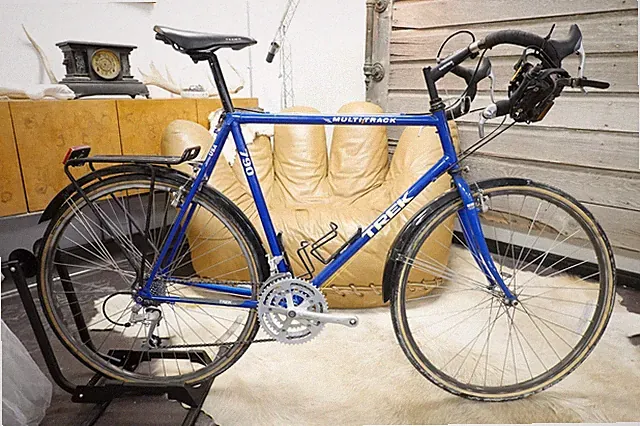 Trek 790 Multitrack Touring Road Bike Large 59cm Cromoly Steel USA 21 Speed