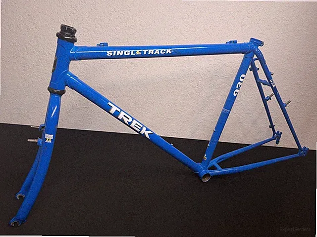 TREK 930 Frameset | 20” | Lugged True Temper | Electric Blue Black Splash! 1992