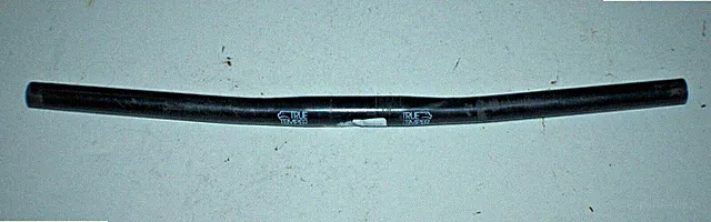 True Temper 4130 Chromoly MTB Handlebar 25.4mm 565mm Black Flat Bar USA Shipper!