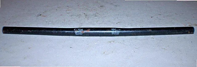 True Temper 4130 Chromoly MTB Handlebar 25.4mm 57cm Black Flat Bar USA Shipper:)