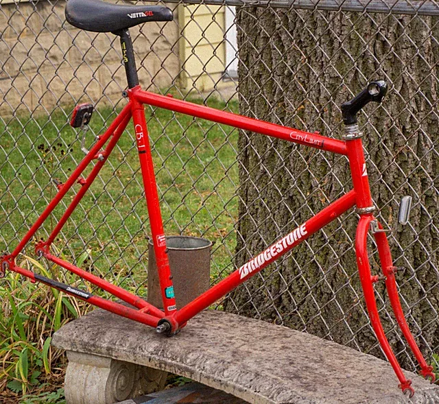 Vintage Bridgestone Frameset CB-1 City Limit 26er Mountain Commuter Gravel Bike