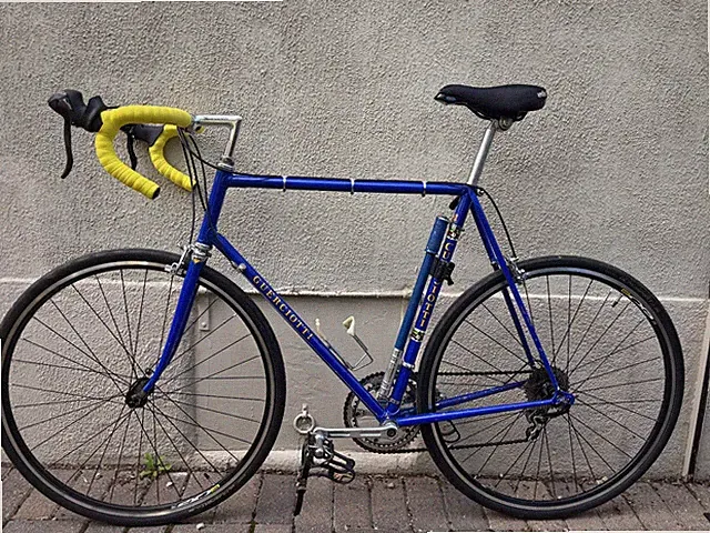 vintage Guerciotti 58cm Campagnolo Columbus Chromoly Steel Road Bike