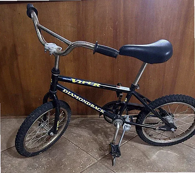 Vintage Rare Diamond Back Mini Viper 16 Bike Blue BMX Kids DB