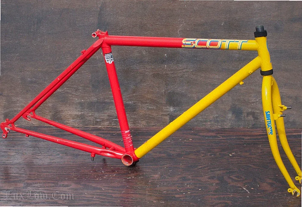 Vintage Scott Sawtooth Old School Mountain Bike FRAME FORK Shimano EXAGE Bicycle