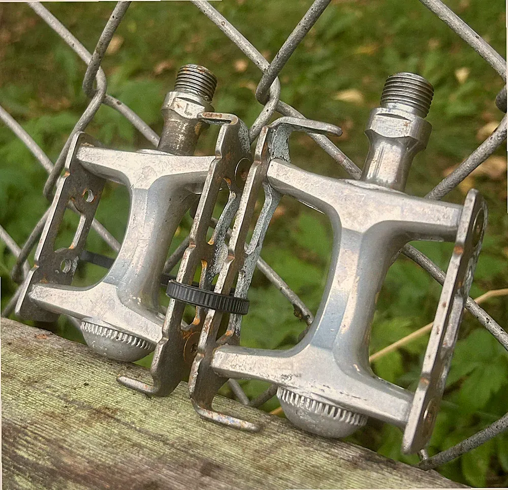 Vintage Specialized Track Pedals Pista Fixed Gear Bike Suntour Superbe Cyclone