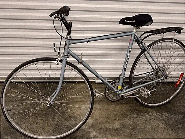Vintage Trek Road Bike Made Into Hybrid Read